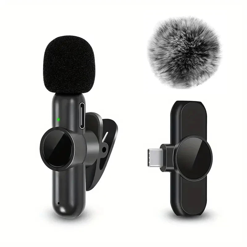 Wireless Lavalier Smartphone Microphone