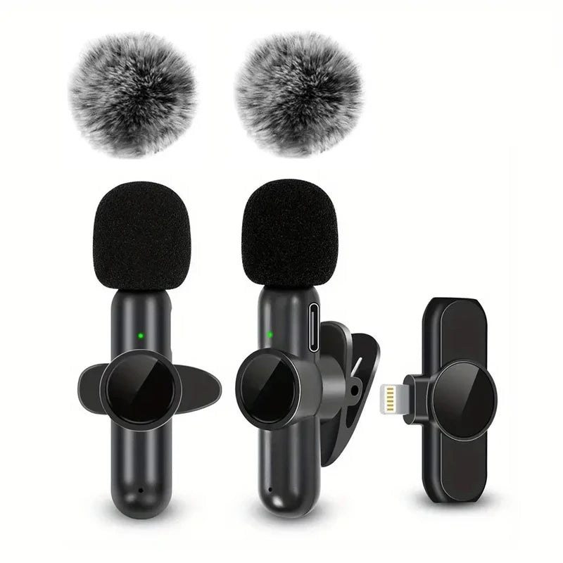 Wireless Lavalier Smartphone Microphone