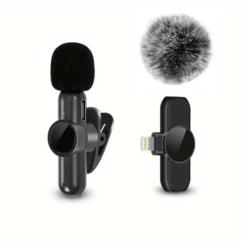 Wireless Lavalier Smartphone Microphone