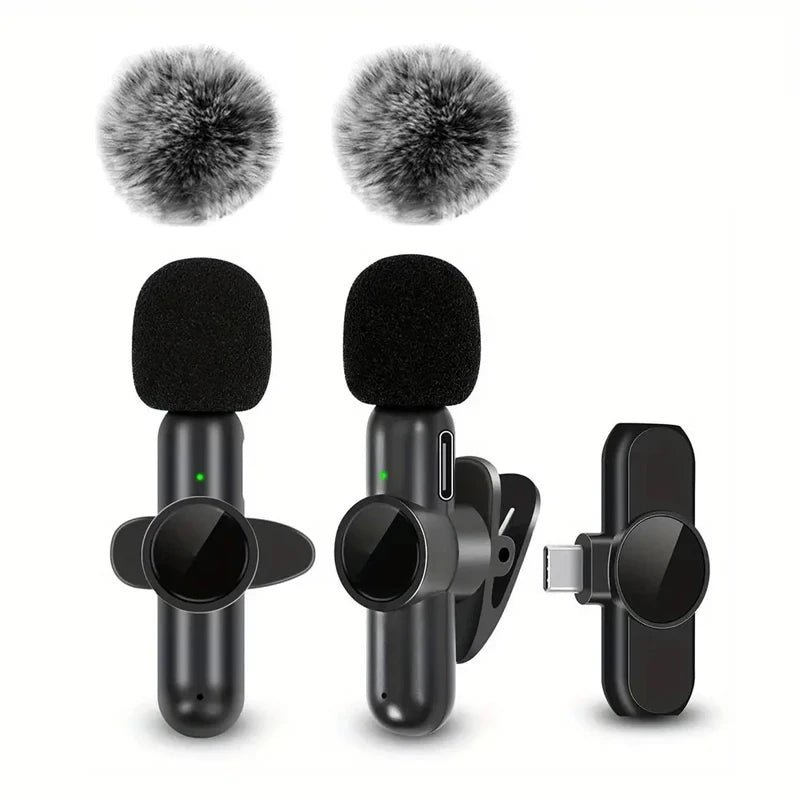 Wireless Lavalier Smartphone Microphone